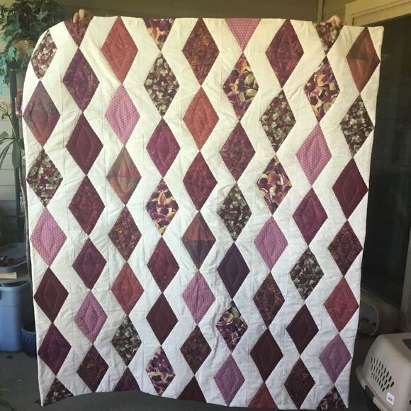 Handmade Quilt. NWOT. 64” x 56” - Picture 8 of 11